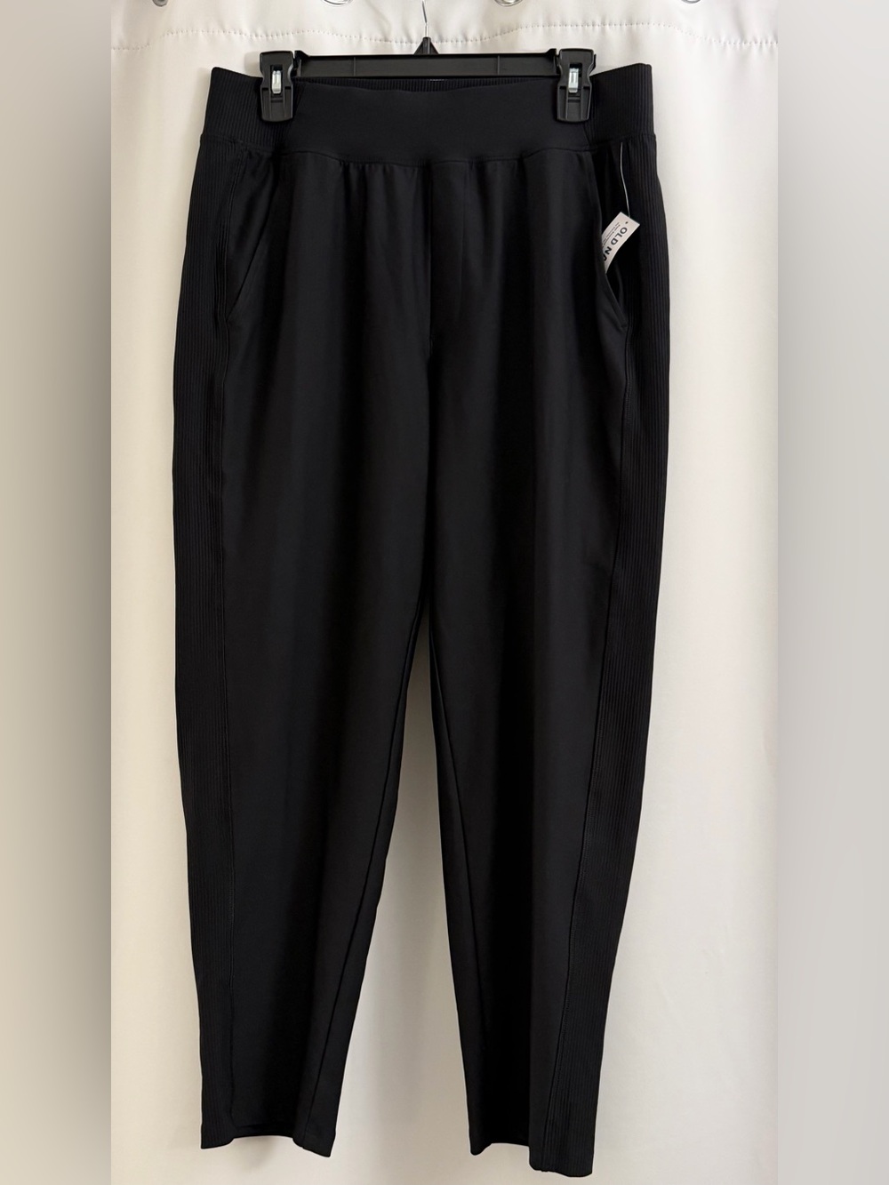 Old Navy Black Track Jogger Pants